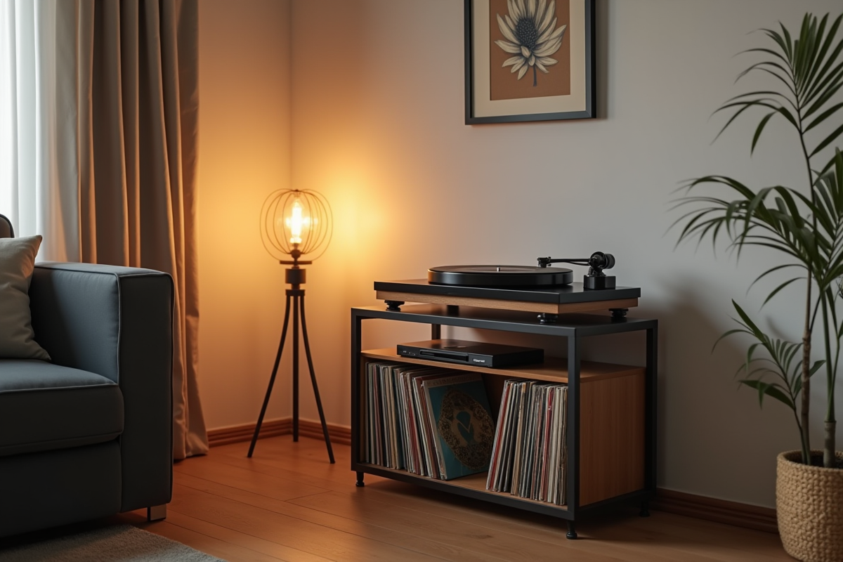 meuble vinyle